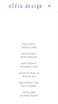 Mobile Screenshot of elfindesign.pl