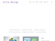 Tablet Screenshot of elfindesign.pl